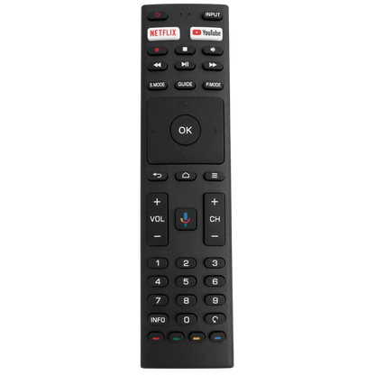 Replacement Remote Control for JVC Konka RM-C3369 RM-C3416 | Suits Android TV