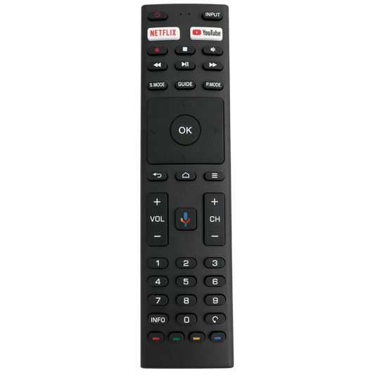 Replacement Remote Control for JVC Konka RM-C3369 RM-C3416 | Suits Android TV