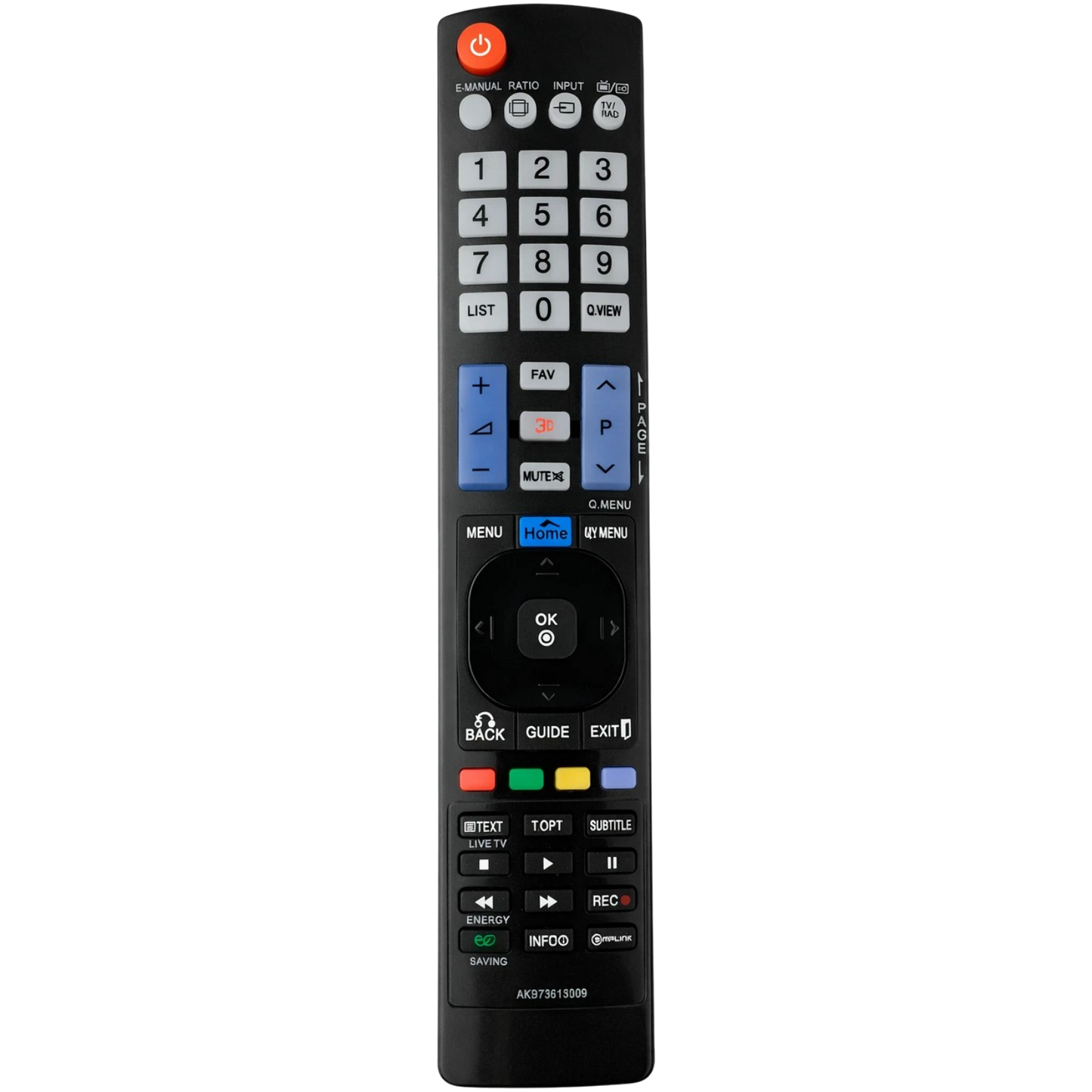 Replacement Remote Control for LG AKB73615309 | Suits LM Series Televisions