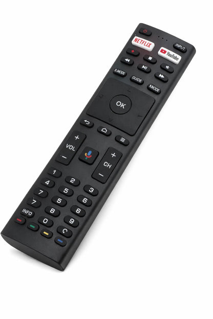 Replacement Remote Control for JVC Konka RM-C3369 RM-C3416 | Suits Android TV