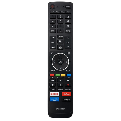 Replacement Remote Control for Hisense EN3AG39H | Suits R7 R8 N7 P7 P8 TV