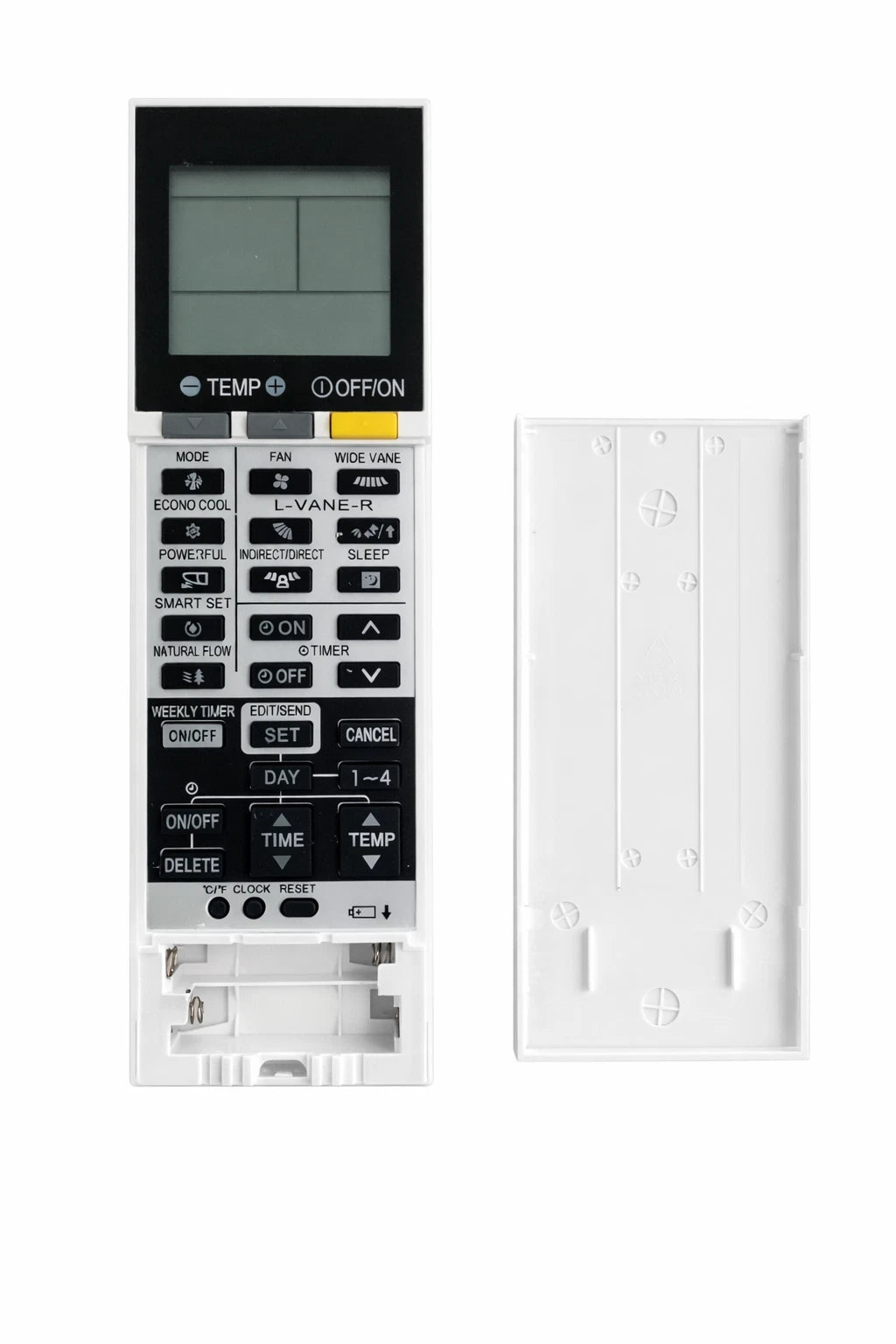 Replacement Air Conditioner Remote for Mitsubishi SG15C SG13A (With Heat)