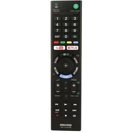 Replacement Remote Control for Sony RMT-TX300E | Suits Bravia Televisions